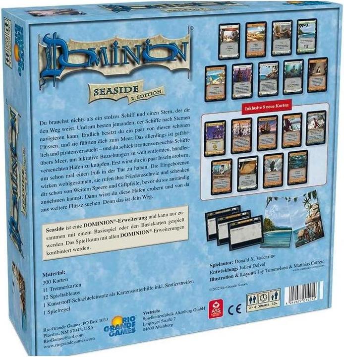 Image du produit Rio Grande Games Dominion Seaside (extension DE) (Allemand)