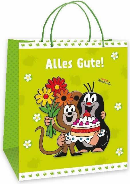 Image du produit Pochette cadeau 3D taupe gâteau (Pochette cadeau)