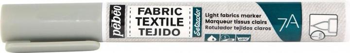 Produktbild Pebeo 7A Marker Helle Stoffe 1mm Pinselspitze (Grau, 1 mm)
