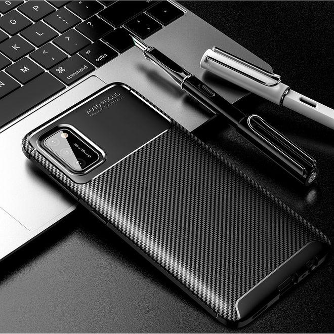 Actual product image MU Style Carbon Fiber TPU Softcase Series (Samsung Galaxy A02s)