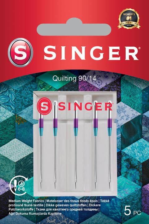 Immagine prodotto Singer Ago per macchina da cucire QUILTING, 90/14, confezione da 5