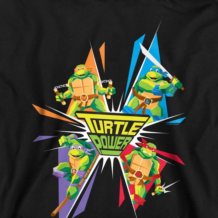 Actual product image Teenage Mutant NT Unisex Adult Turtle Power Sweatshirt (M)