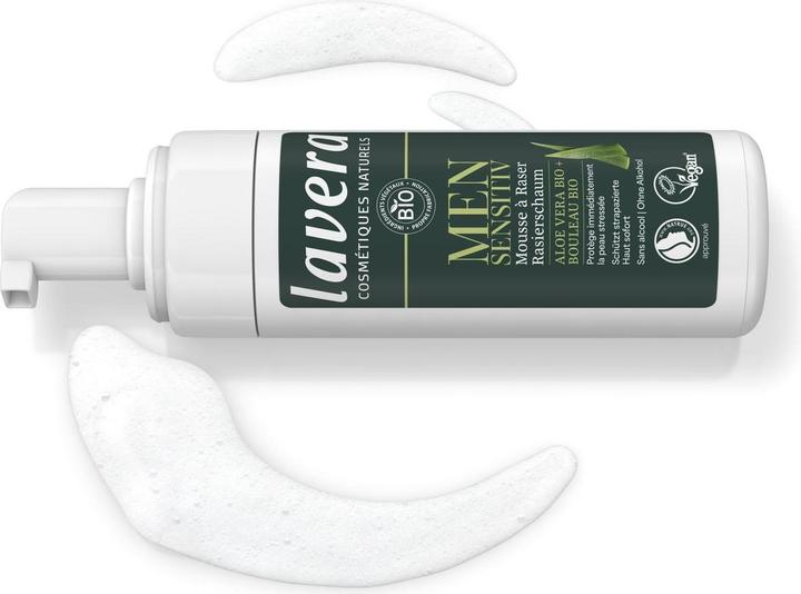 Produktbild Lavera Men Rasierschaum sensi Disp 150ml (150 ml)
