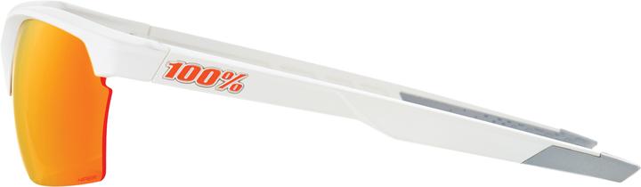 Produktbild 100% Sportcoupe (Matte White, Hyper Red Multilayer Mirror)