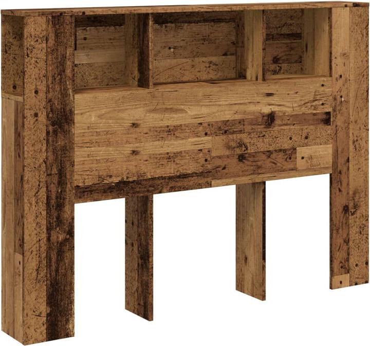 Immagine prodotto VidaXL Testiera con spazio di archiviazione Mensola della testiera in legno recuperato 140x18,5x102,5cm