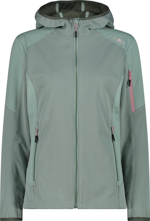 Produktbild CMP Campagnolo Women's Jacquard Softshell Jacket Zip Hood (40, M)