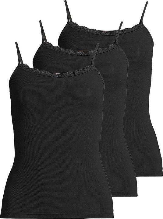 Actual product image Nina von C. 3-pack Body & Soul spaghetti top (46, 3XL)