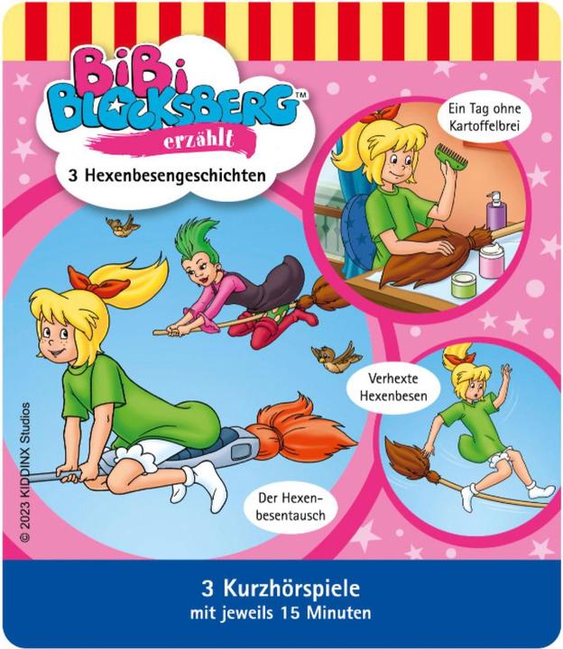 Actual product image Tonies Bibi Blocksberg tells - witches' tales - plush (German)