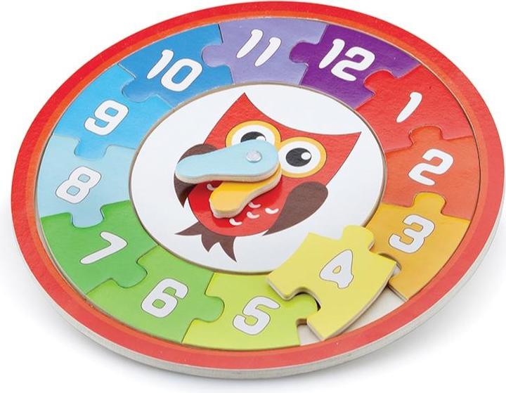 New Classic Toys Puzzle clock owl