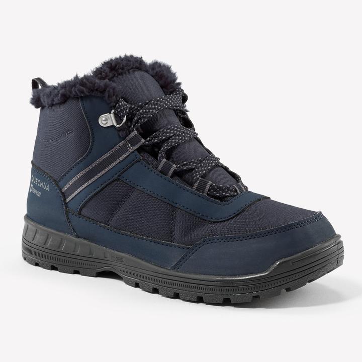 Produktbild Quechua Winterschuhe Kinder Gr. 35–38 Schnürung warm wasserdicht Winterwandern - SH100 (37)