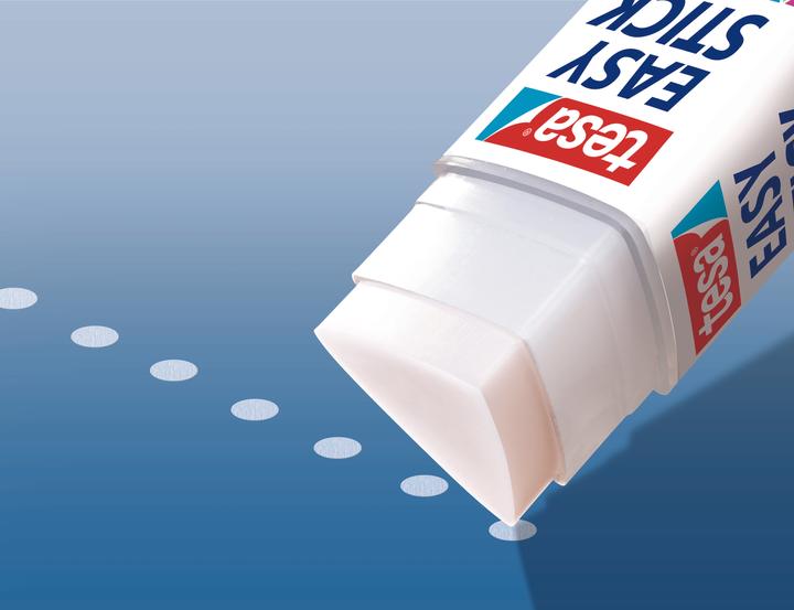 Actual product image tesa 3x ecoLogo glue stick, odourless glue stick for paper / cardboard