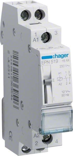 Hager HAG EPN519 1S 1Ã 16A 12V remote switch