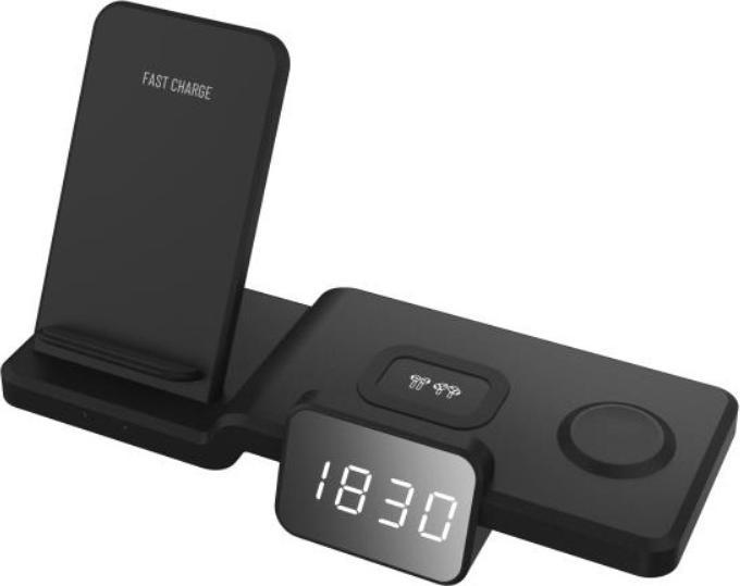 Image du produit Apfelkiste Chargeur Qi Fast Charging Station d'accueil Apple Watch / Smartphone / AirPods (15 W)