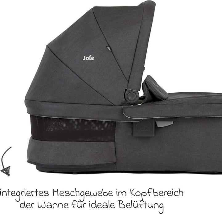 Image du produit Joie Nacelle Ramble XL de la naissance à 9 mois pour Versatrax, Rehausseurs de poussette