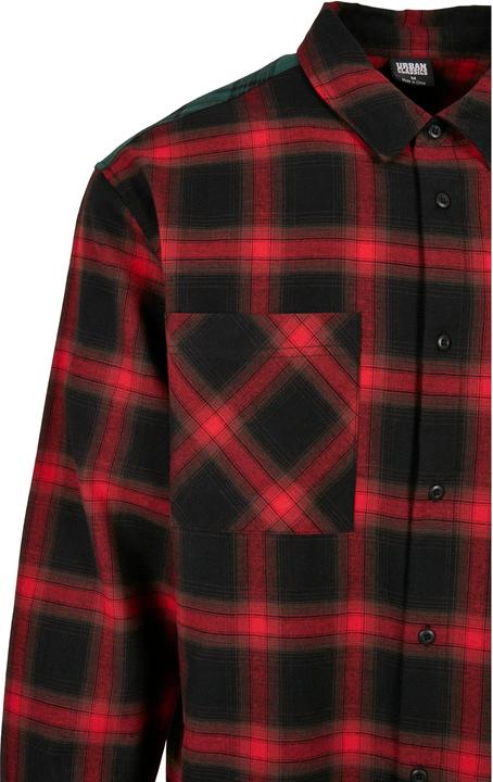 Produktbild Urban Classics Oversized Mix Check Shirt - 17008 (XL)