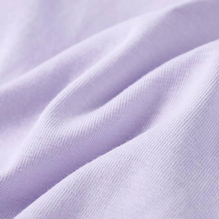 Actual product image VidaXL Children's long-sleeved shirt light lilac 92,Material: 95 % cotton. 5 (92)