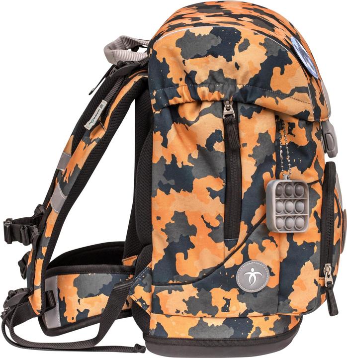 Immagine prodotto Belmil Motion ergonomisches Schulranzenset 5tlg. "Orange Camouflag (19 l)