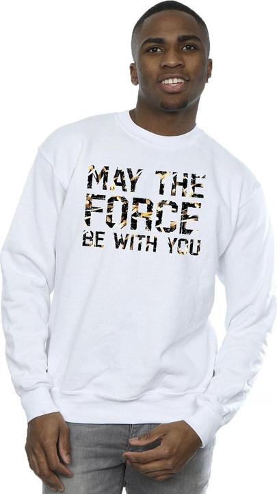 Immagine prodotto Star Wars May The Force Infill Felpa Uomo (S)