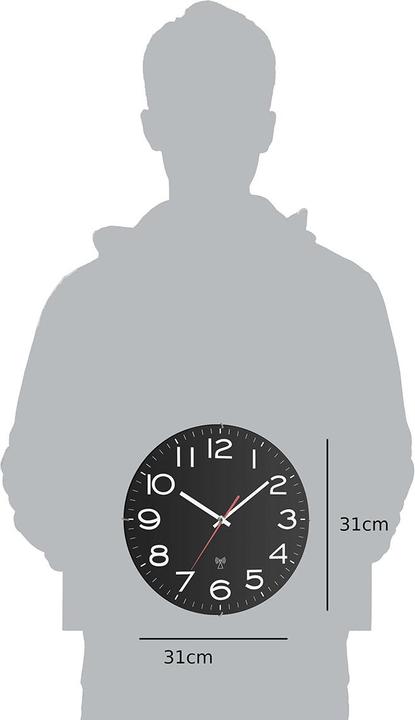Produktbild TFA Funk-Wanduhr (31 cm)