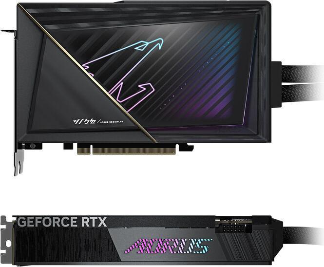 Actual product image Gigabyte AORUS GeForce RTX 5080 Xtreme Waterforce (16 GB)