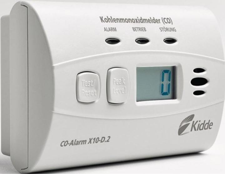 Actual product image Kidde Carbon monoxide detector X10-D.2