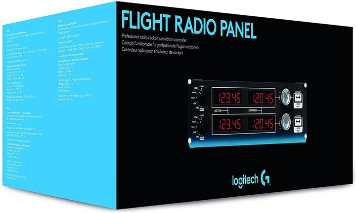 Image du produit Logitech G Panel radio Saitek Pro Flight (PC)