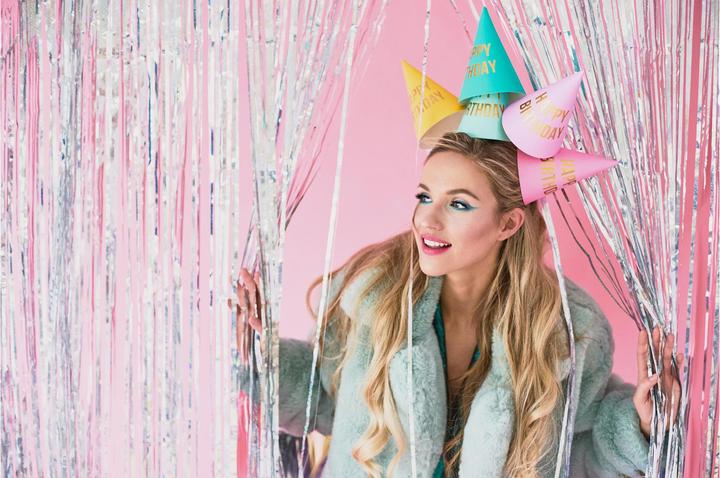 Produktbild Partydeco Partyhüte Happy Birthday