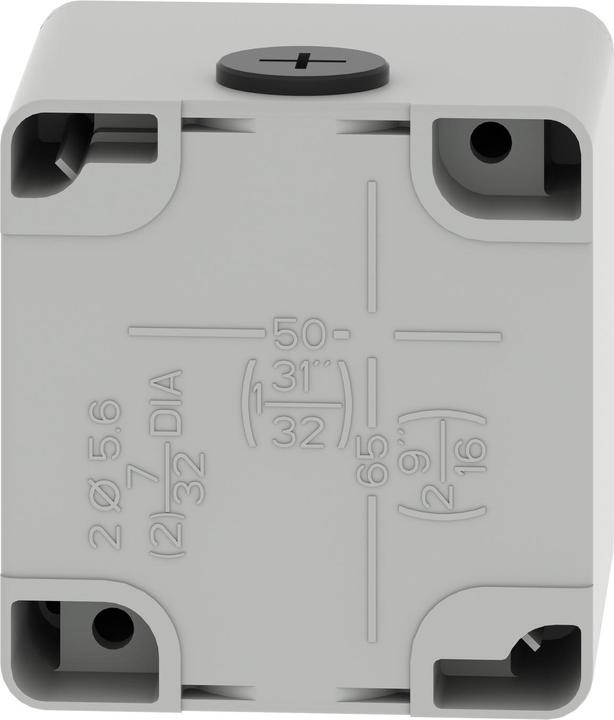 Image du produit Schneider Electric XAPD14 Boîtier vide XAP métal gris sans trou - CSA (Boîtier)