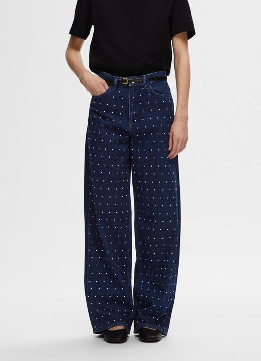 Immagine prodotto Selected Femme Jeans wide fit con strass (W32/L32)