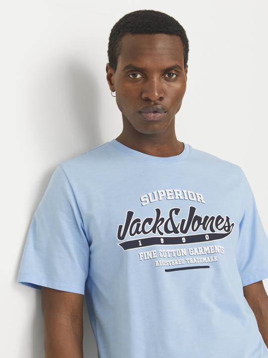 Produktbild Jack & Jones Jjelogo Tee Ss O-Neck 2 Col Ss25 Sn (3XL)