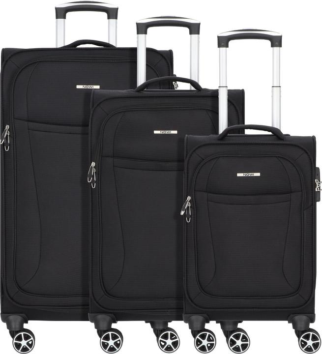 Immagine prodotto Nowi Set di valigie a 4 ruote Edimburgo 3 pezzi (76 l, XL (da 115l))