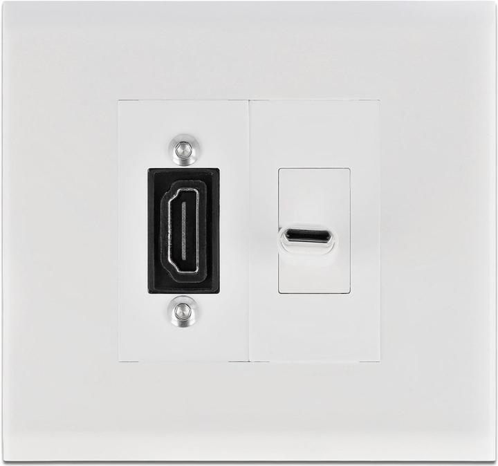 Image du produit Delock Support de module Easy 45 pour canal de montage d'appareils 85 x 80 mm