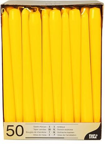Papstar 17970 Wachskerze Rund (e) (50 Stk.)