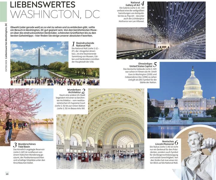 Produktbild DK Vis a Vis Washington (Deutsch, DK Verlag Reise, 2024)