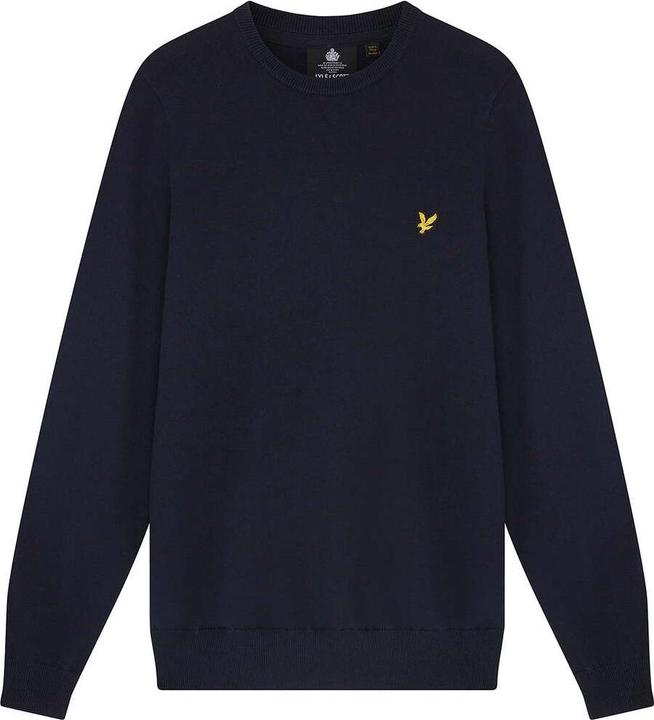 Actual product image Lyle and Scott Cotton round neck sweater (M)