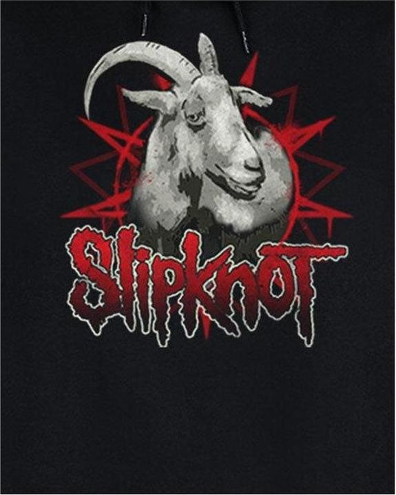 Actual product image Amplified Unisex Adult Goat Slipknot Hoodie (XXL)