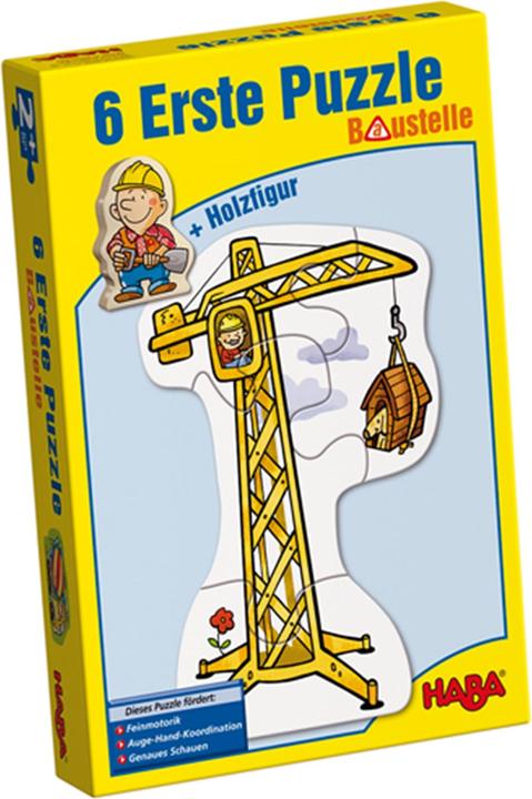 Immagine prodotto Haba Primo puzzle - cantiere (18 pezzi)