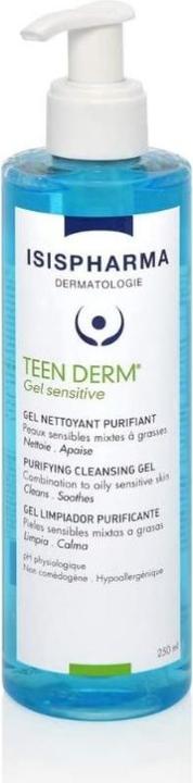 Produktbild Isispharma Teen Derm Gel Sensitive Gel (Gel, 250 ml)