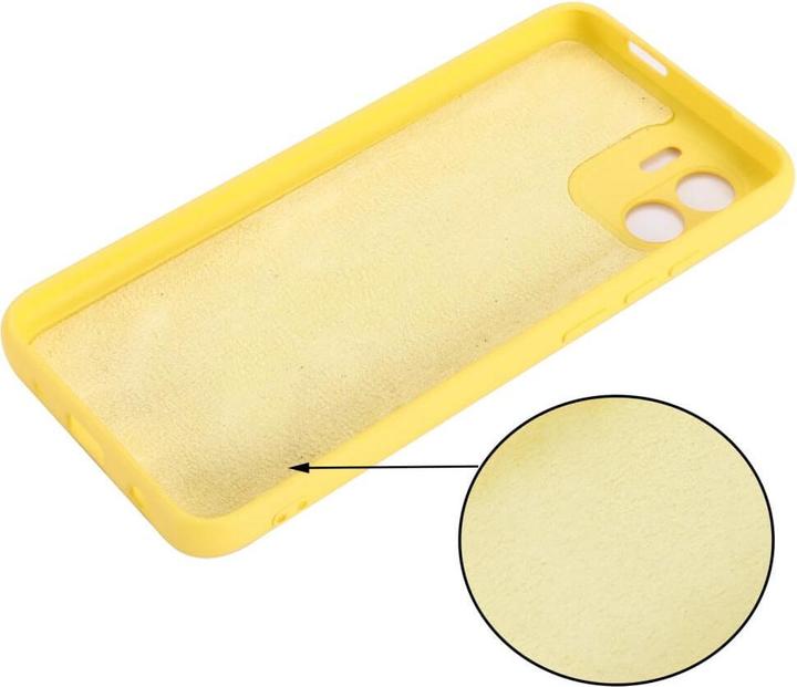 Image du produit Cover-Discount Xiaomi Redmi A2 / A1 - Housse en caoutchouc silicone jaune (Xiaomi Redmi A1)
