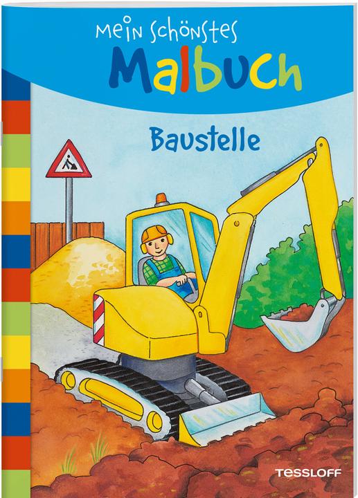 Image du produit Tessloff Mon plus beau livre de coloriage. Chantier de construction