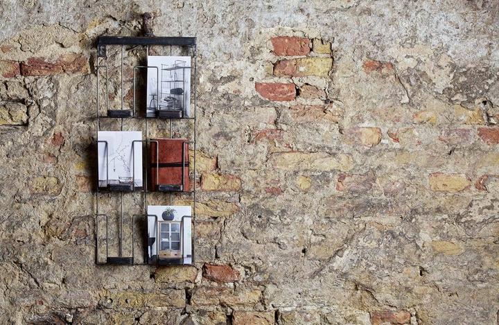 Produktbild zz_ArchivedByPCD_Mutoni casual Zeitungshalter Wand Paper schwarz