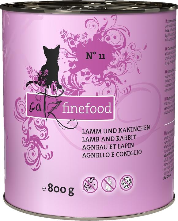 Image du produit Catz Finefood No.11 Agneau & lapin (Adulte, 1 pcs, 800 g)