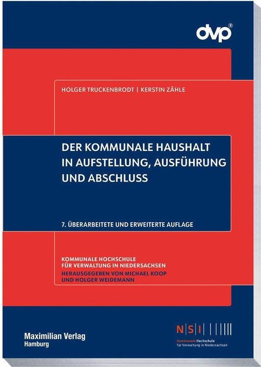 Actual product image Der kommunale Haushalt in Aufstellung, Ausfhrung und Abschluss (German, Kerstin Zähle, Holger Truckenbrodt, 2024)