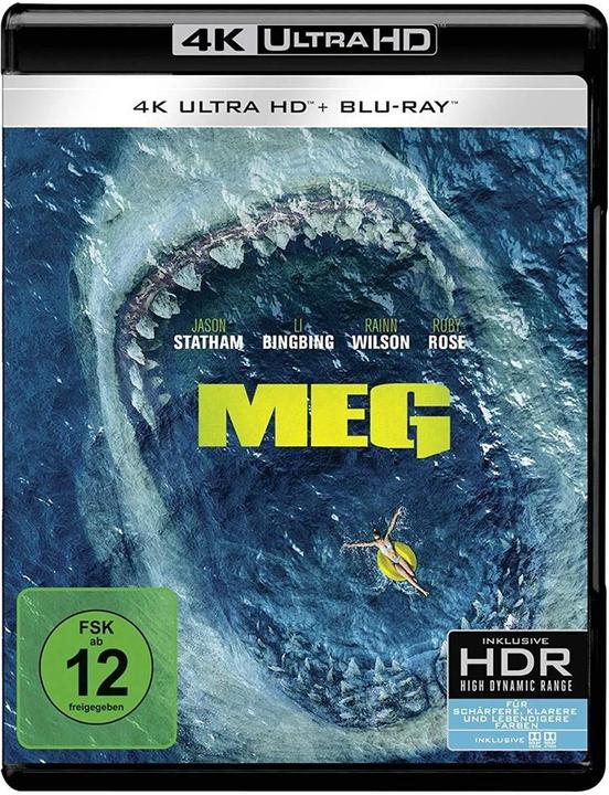 Meg (4k Blu-ray, 2018, Tedesco)