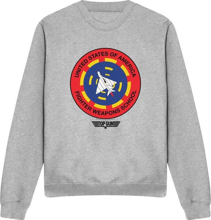 Actual product image Top Gun Unisex Adult Fighter Weapons School Sweatshirt (XXL)