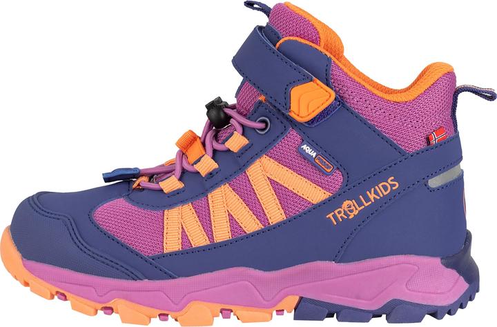 Violet Blue, Papaya, Mallow Pink