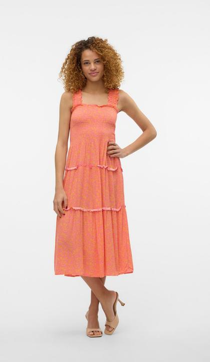 Actual product image Vero Moda Vmmenny Sl Smock Calf Dress Wvn Ga Dress (XS)