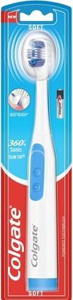 Image du produit Colgate Brosse à dents 360 Batterie Fil dentaire (Lotion nettoyante)