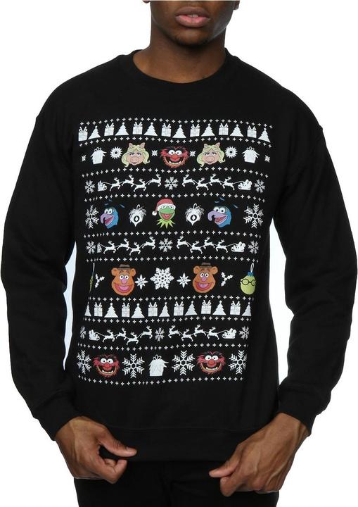 Produktbild Disney The Muppets Christmas Heads Sweatshirt (S)