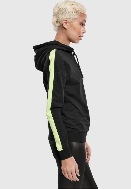 Actual product image Urban Classics Ladies Neon Shoulder Stripe Hoody (S)